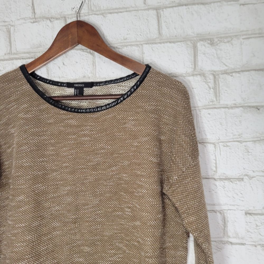 Forever 21 brown sweater - Picture 4 of 13